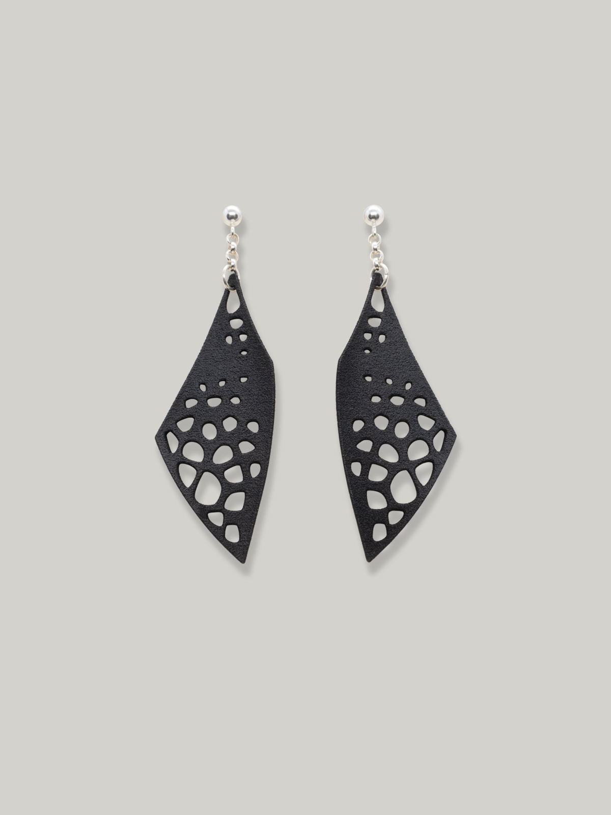 Biroi Black Earrings - Image 2